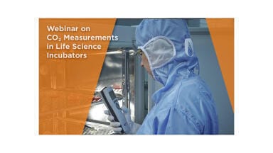 On-demand webinar: CO2 Measurement in Life Science Incubators. Watch now!
